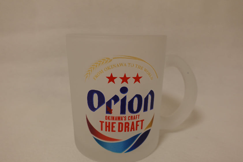 オリオンビール ガラスマグカップ 三ツ星オリオンレッド|沖縄限定デザイン・公式グッズ【徳和商店公式通販】