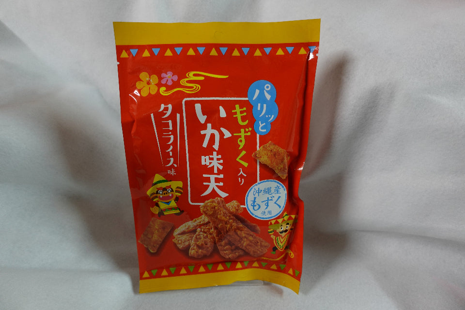 もずく入りイカ味天 タコライス味|沖縄風スパイシーおつまみ&おやつ【徳和商店公式通販】