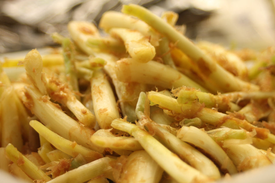 沖縄県産 島らっきょう詰め合わせ4種セット 塩漬け・ラー油キクラゲ・キムチ漬け・鰹節醤油漬け|【徳和商店公式通販】