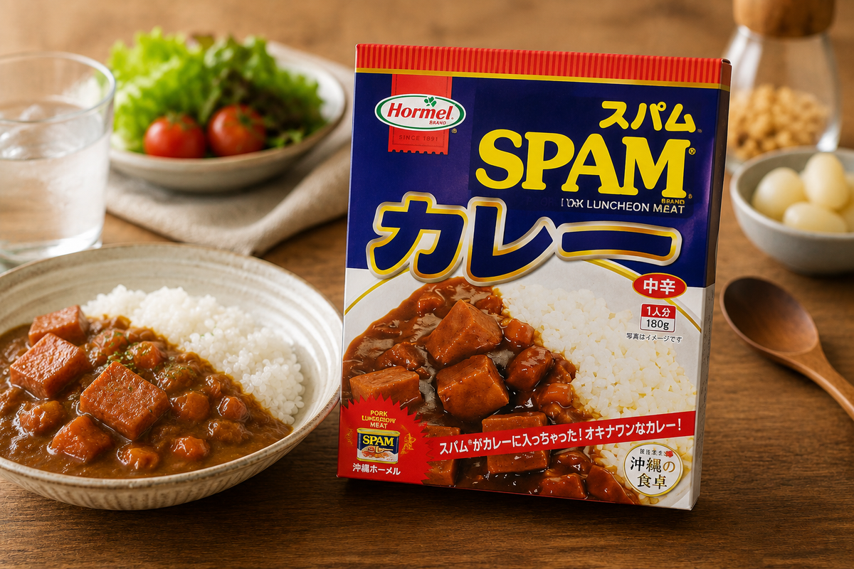 沖縄スパムカレー｜ゴロっとスパムとスパイス香る本格レトルト【徳和商店公式通販】