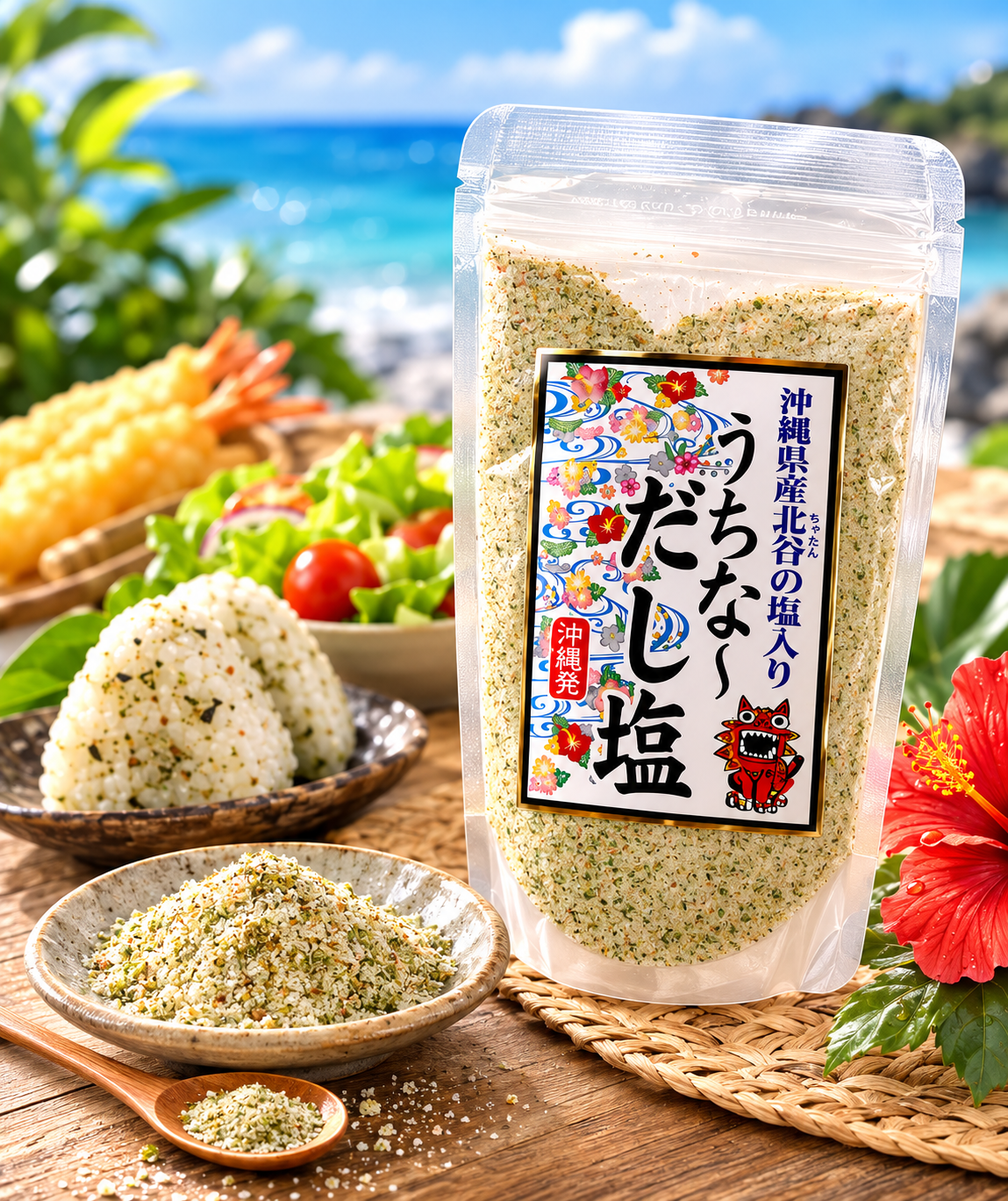 うちなーだし塩｜旨味たっぷり万能調味料・料理の隠し味に最適【徳和商店公式通販】