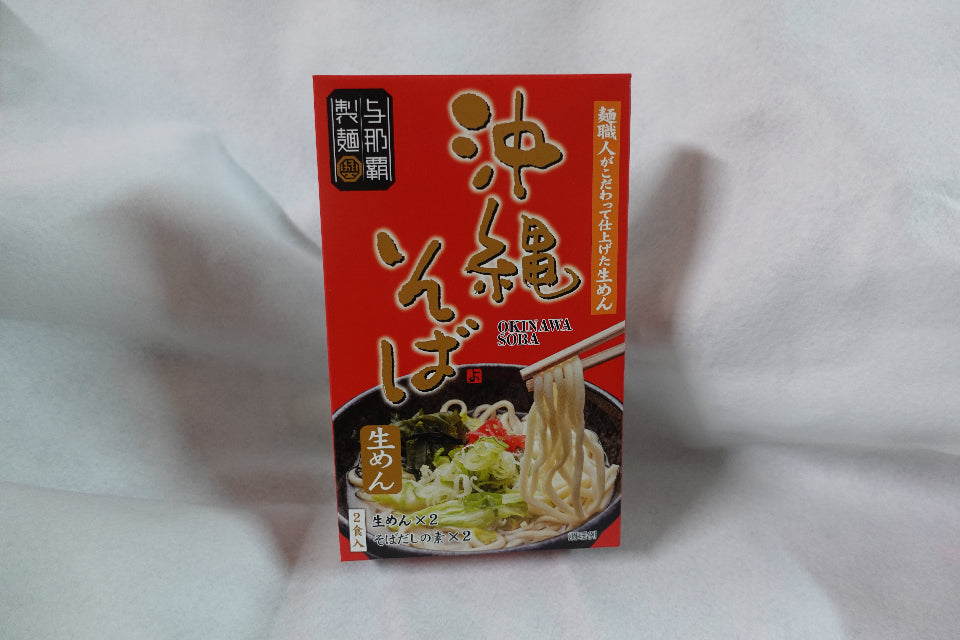沖縄そば 2食箱｜本場の味を自宅で！コシのある麺＆鰹だし香るスープ付き【沖縄土産・ギフトにも最適】【徳和商店公式通販】