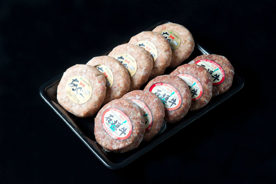 石垣牛・あぐー豚ハンバーグセット｜沖縄ブランド肉使用・ギフトや贈り物に最適【徳和商店公式通販】