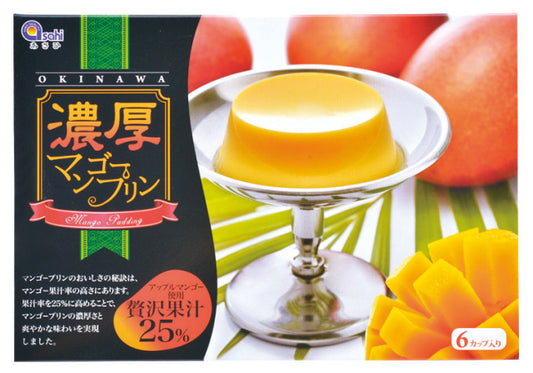 沖縄 徳和商店 マンゴープリン 6カップ入り アップルマンゴー 果汁たっぷり ｜【徳和商店公式通販】