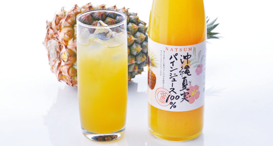 沖縄  夏実パインジュース 100％ ストレート 果汁ジュース 500ml ｜【徳和商店公式通販】